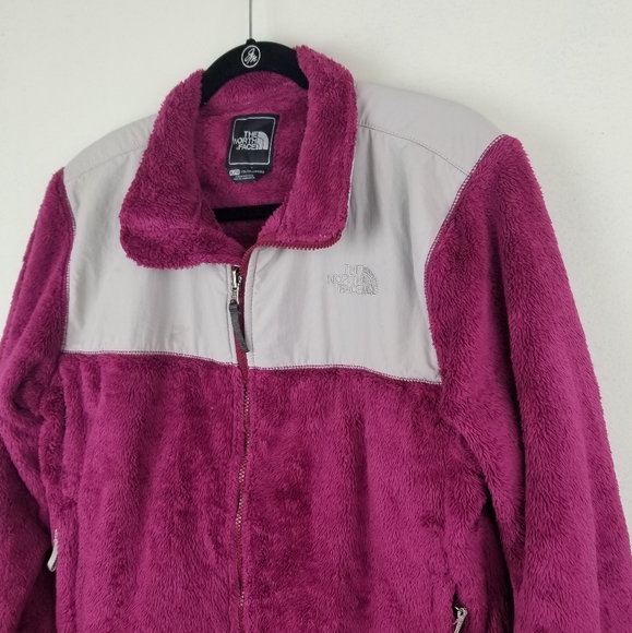 The North Face Gray Red Denali Jacket - Picture 4 of 8
